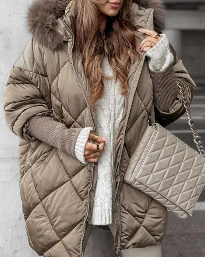 CLEMENCY | LINED KNIT PARKA