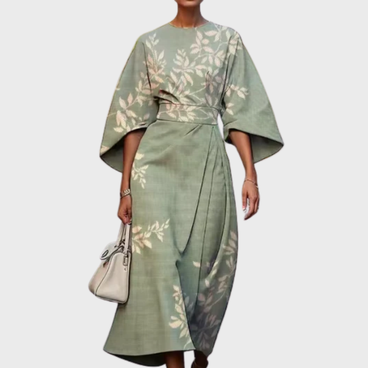 EDRICA | ELEGANT FLORAL DRESS