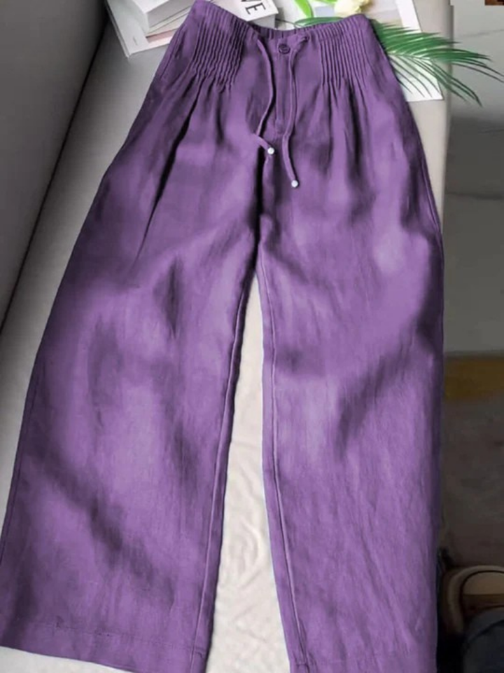ZERENA | WIDE LEG TROUSERS