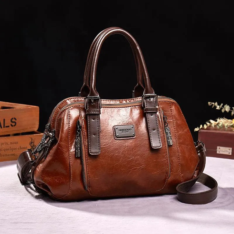 EVELINE | CHIC LEATHER BAG